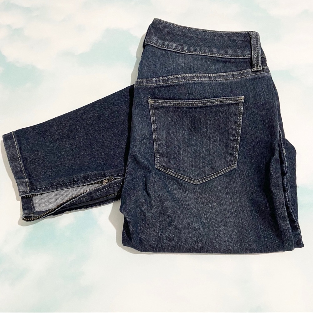 THE LIMITED Skinny Zippered Ankle Jeans Size 0